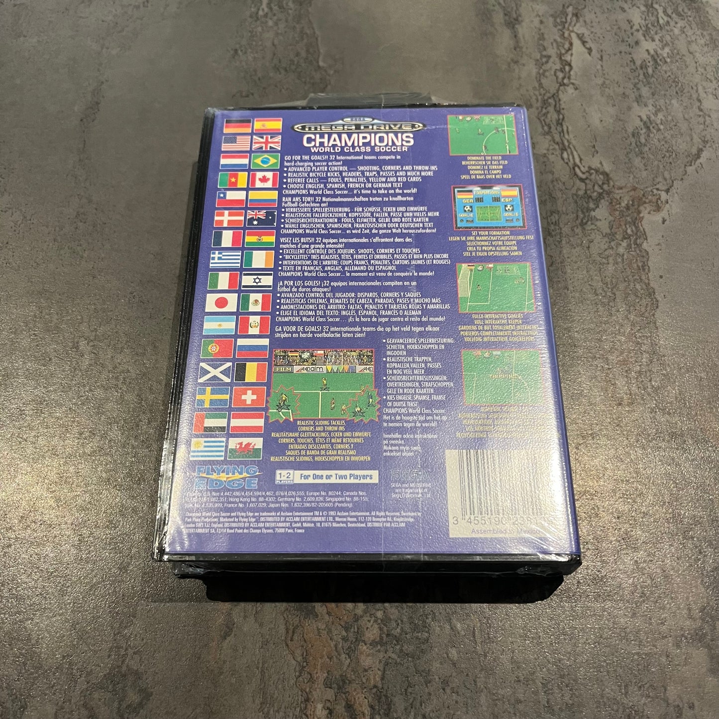 Champions World Class Soccer MegaDrive neuf