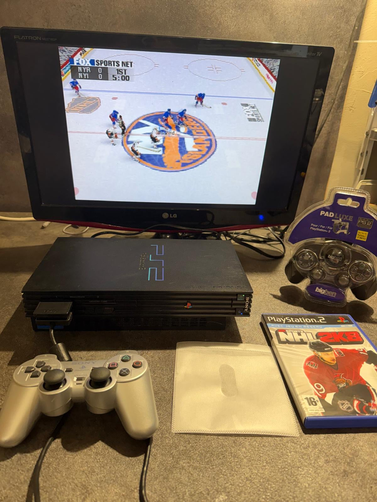 Console PlayStation 2 Fat + 2 manettes