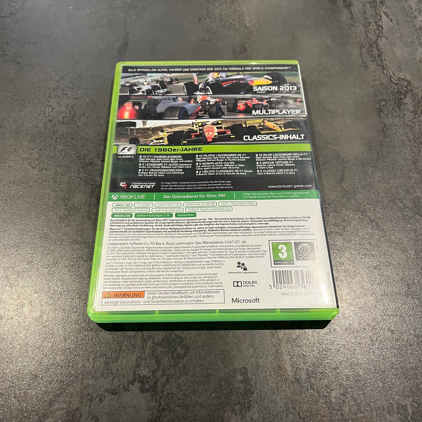 F1 2013 Xbox 360