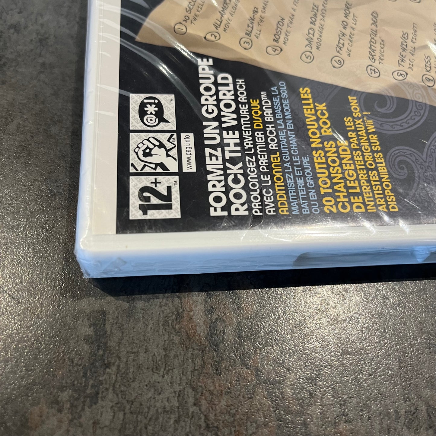 Rock Band Song Pack 1 wii neuf