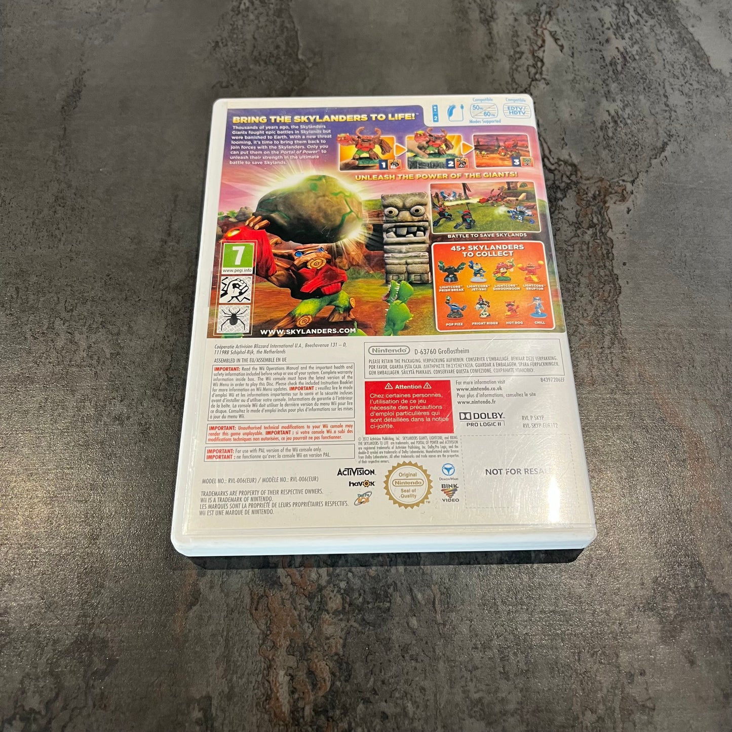 Skylanders Giants wii