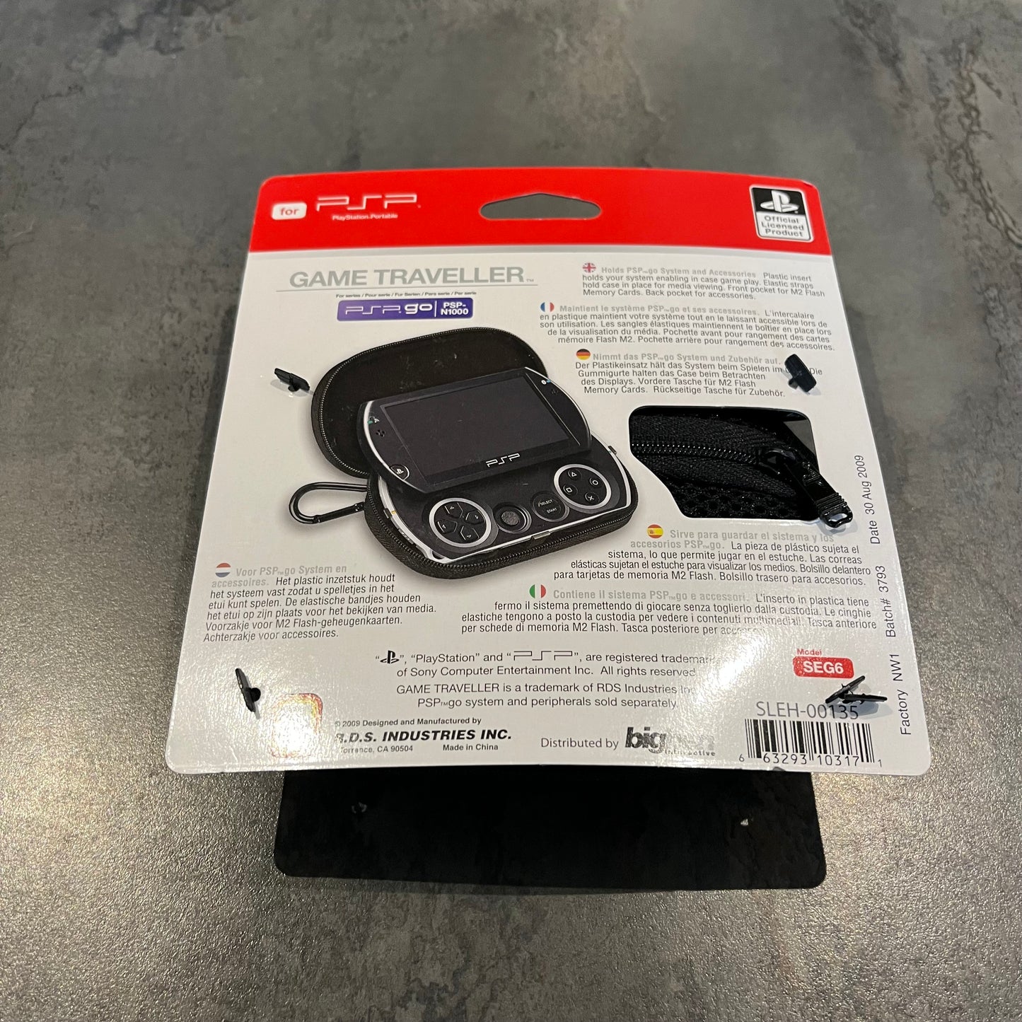 Housse PSP Go neuve