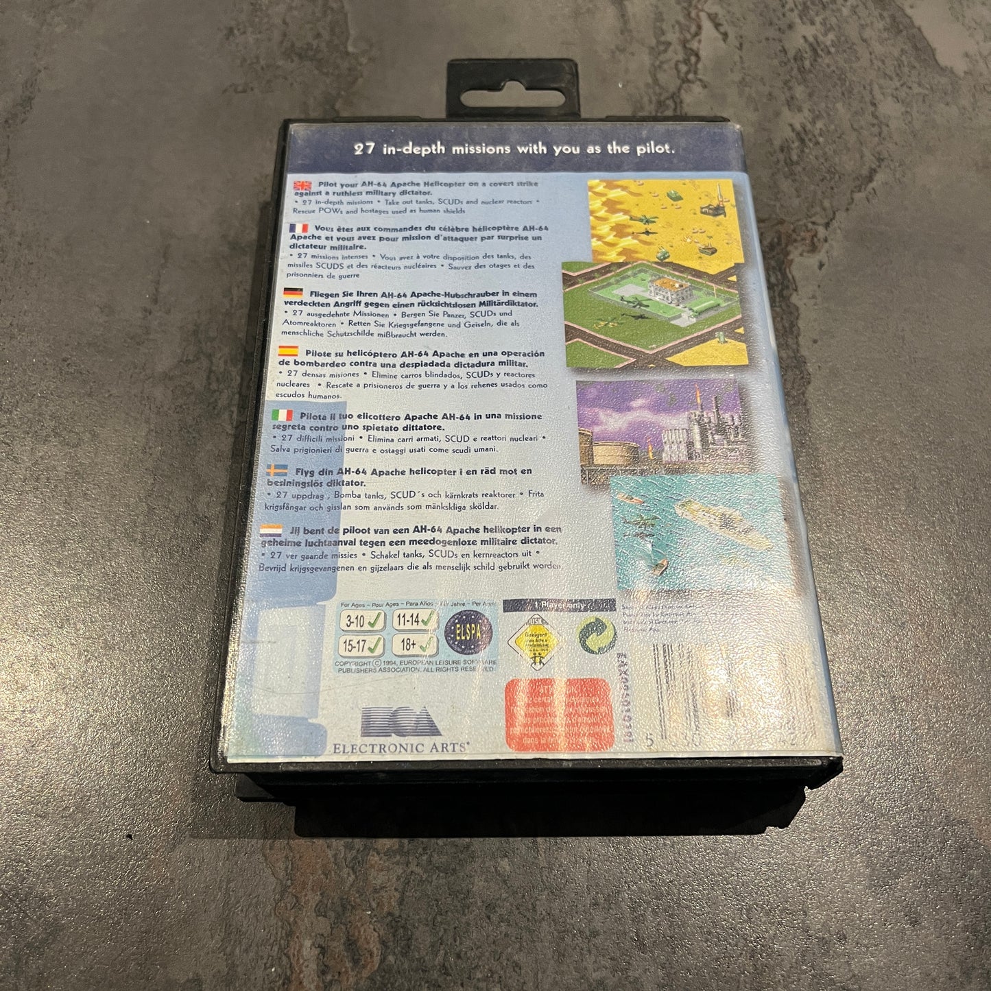 Desert Strike Mega Drive