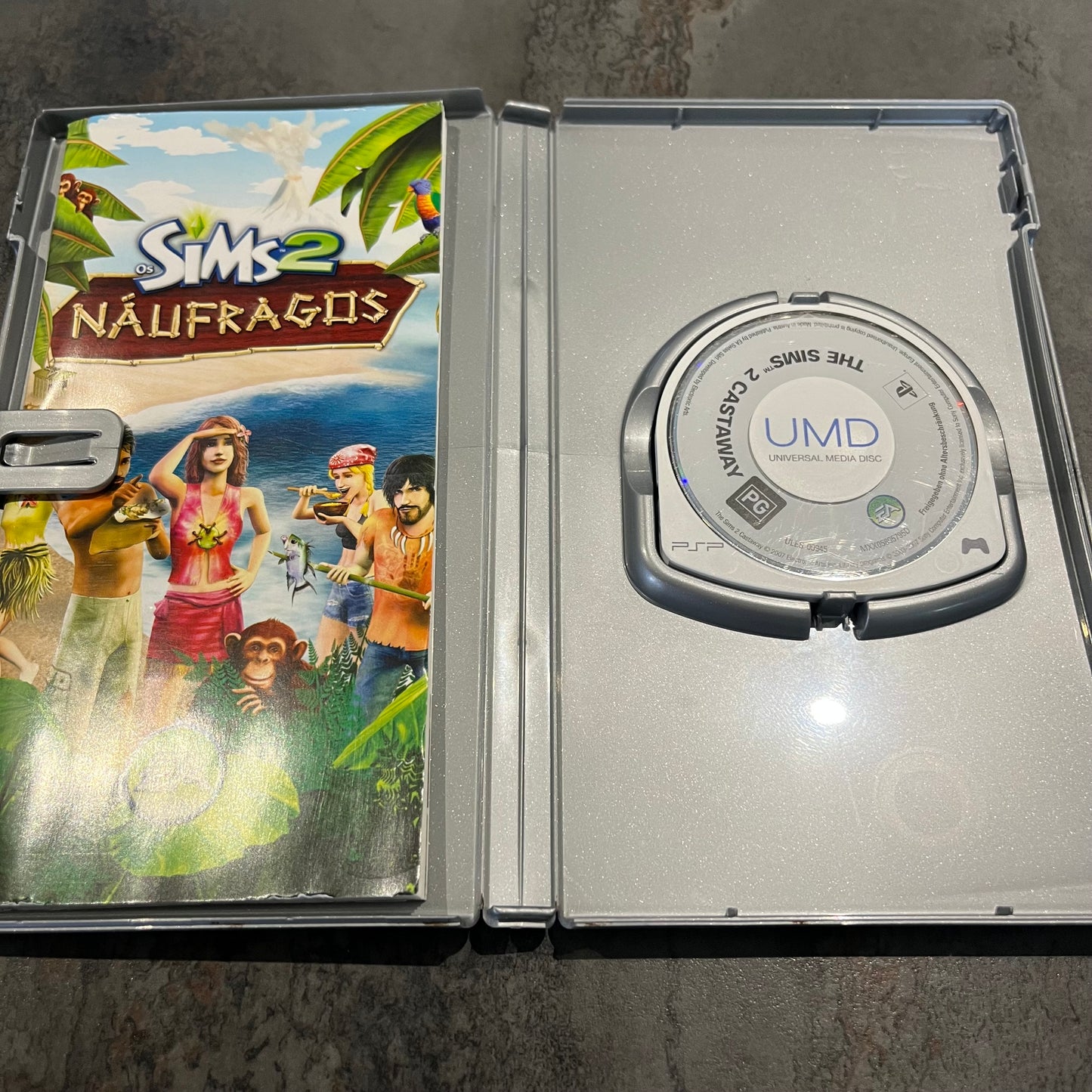 Les Sims 2 Naufrágos PSP Version Portugaise