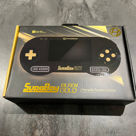 Console SupaBoy Black Gold neuve