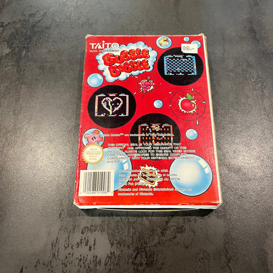 Bubble Bobble NES en boîte