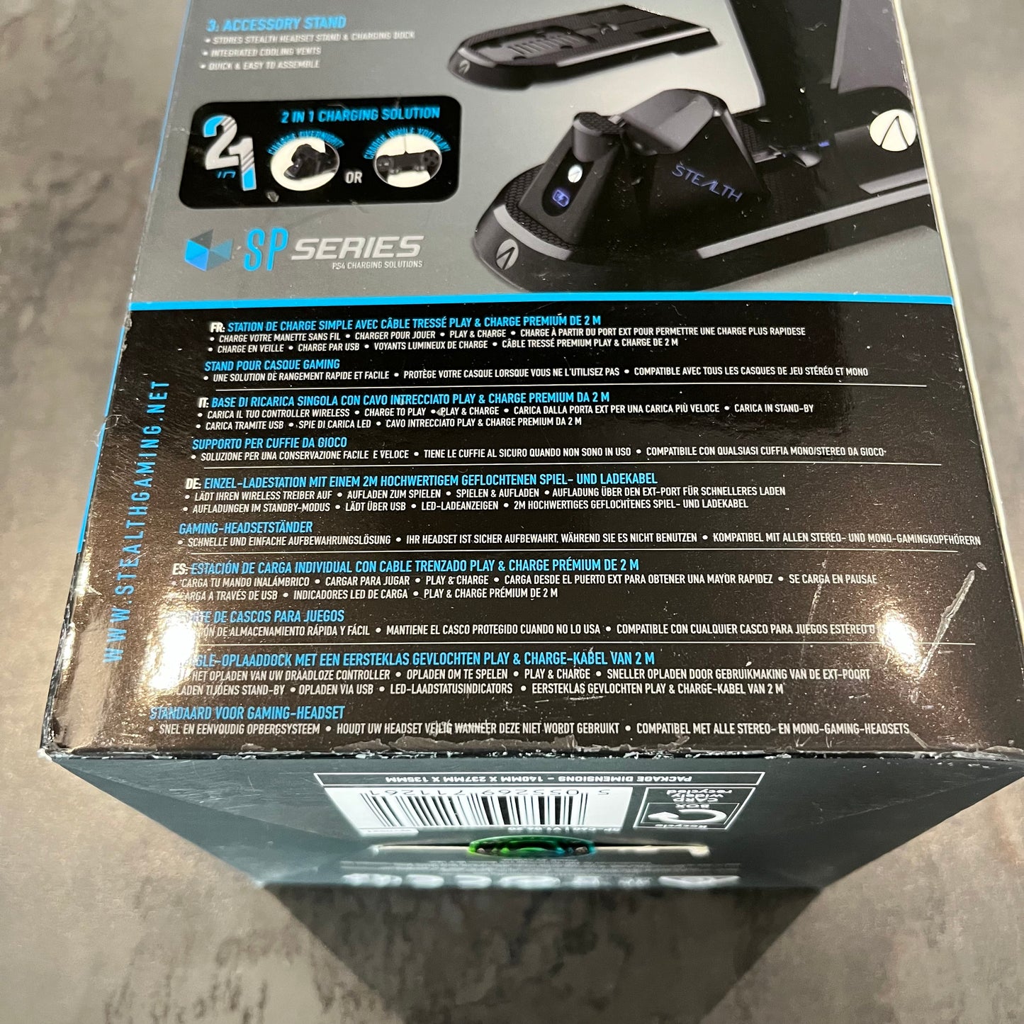 Station de charge Stealth SP-C60 PS4 neuve