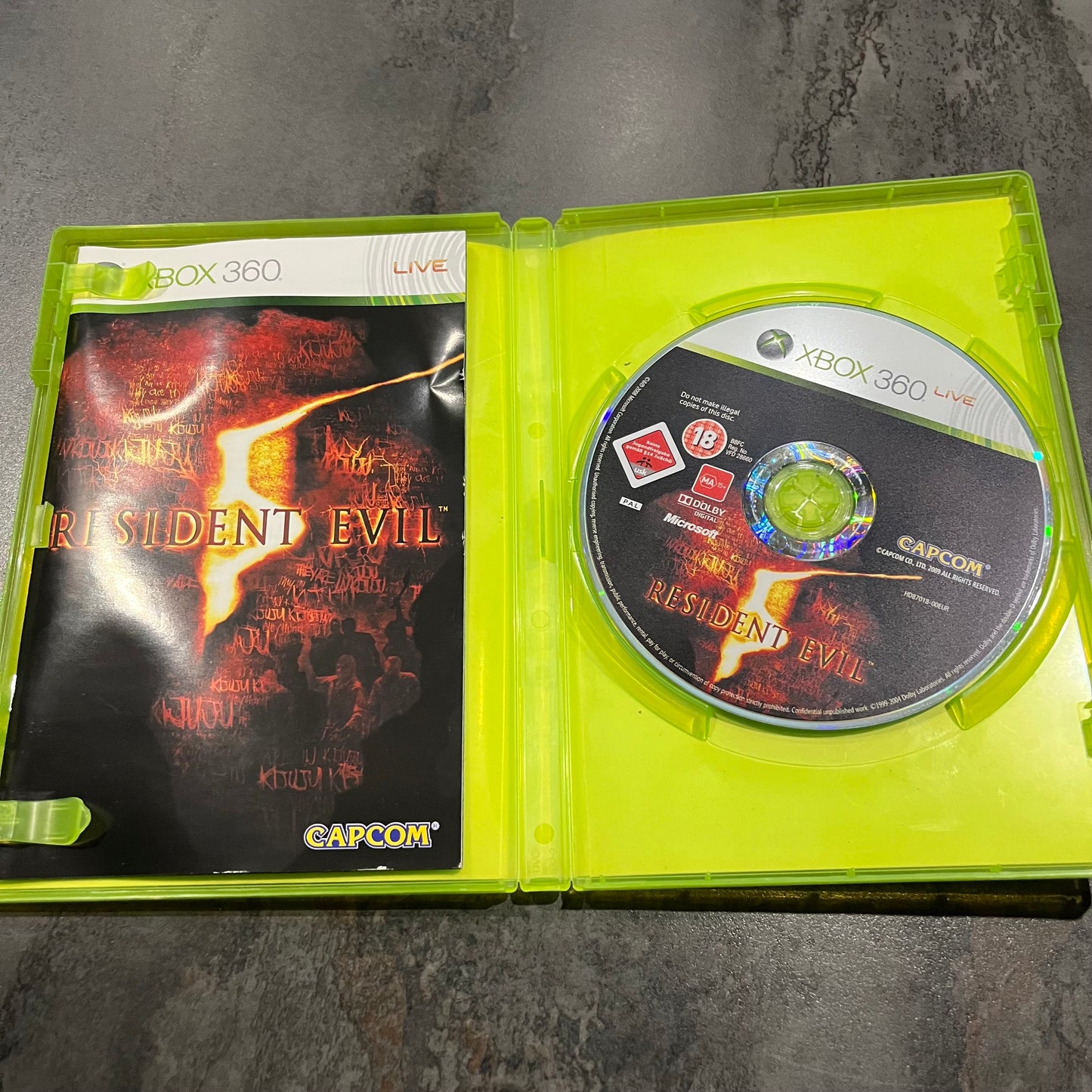 Resident Evil 5 Xbox 360