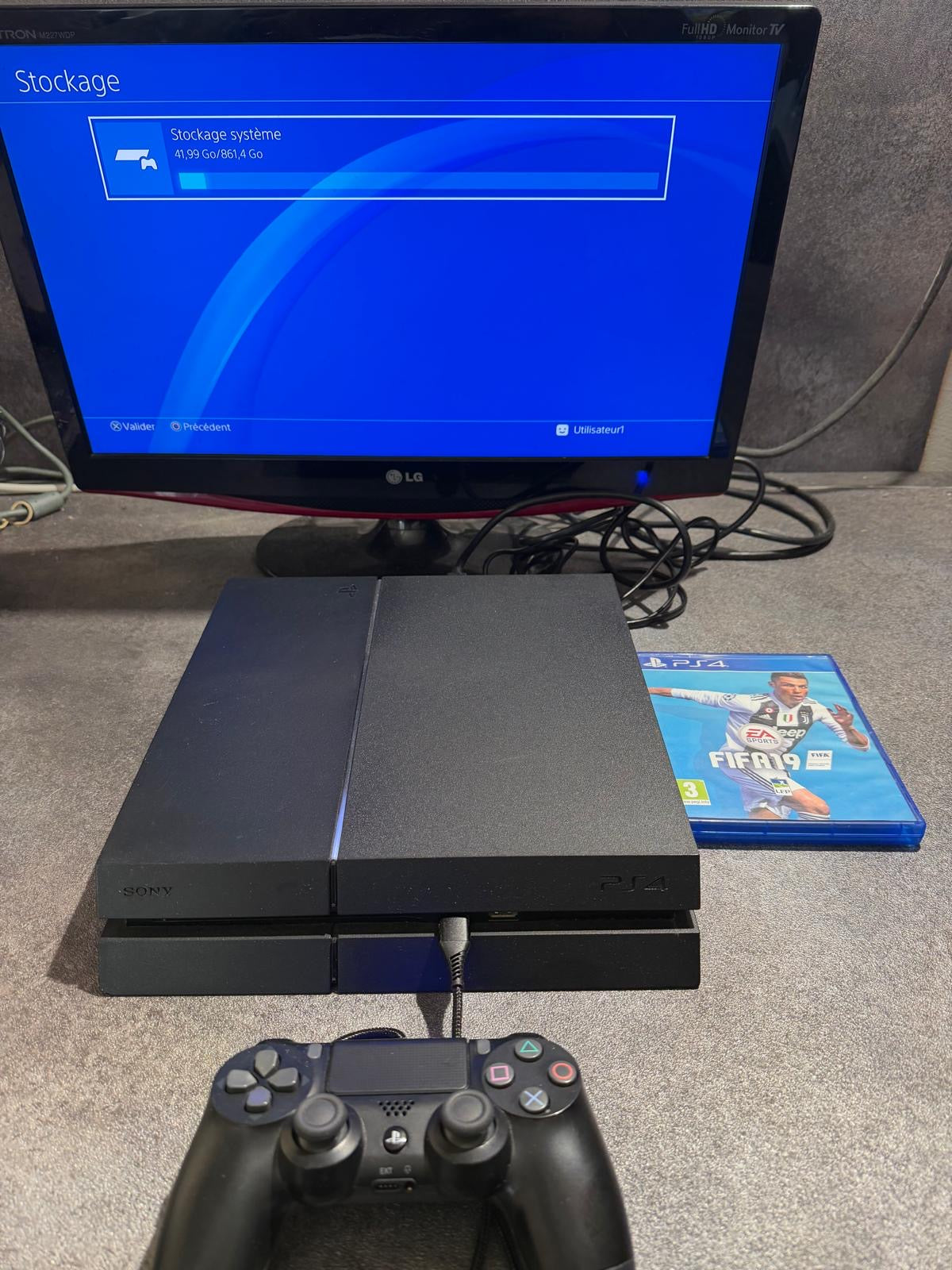 console PS4 FAT 1 TO