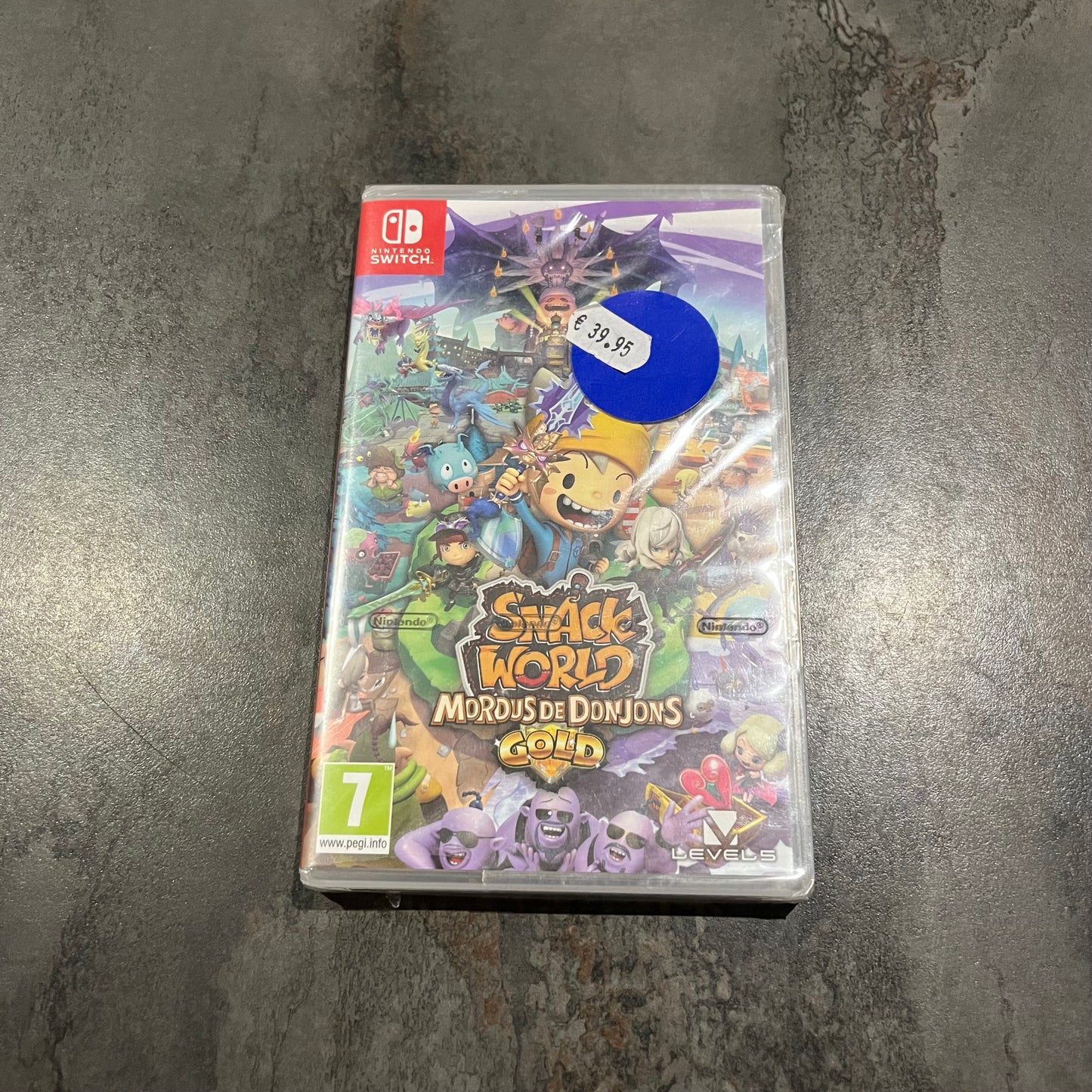 Snack World Mordus de Donjons Gold Switch neuf