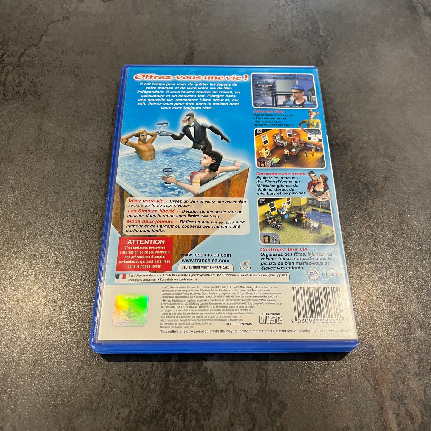 Les Sims PS2