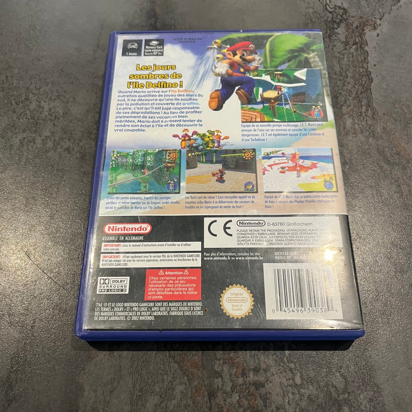 Super Mario Sunshine GameCube
