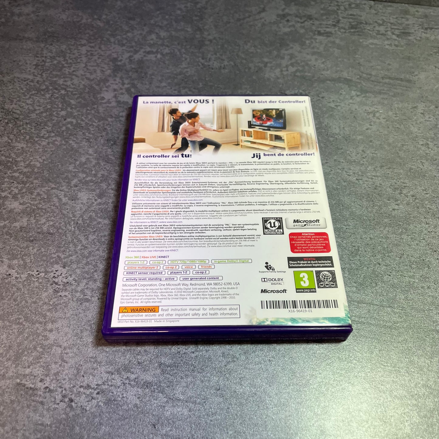 Kinect Adventures Xbox 360