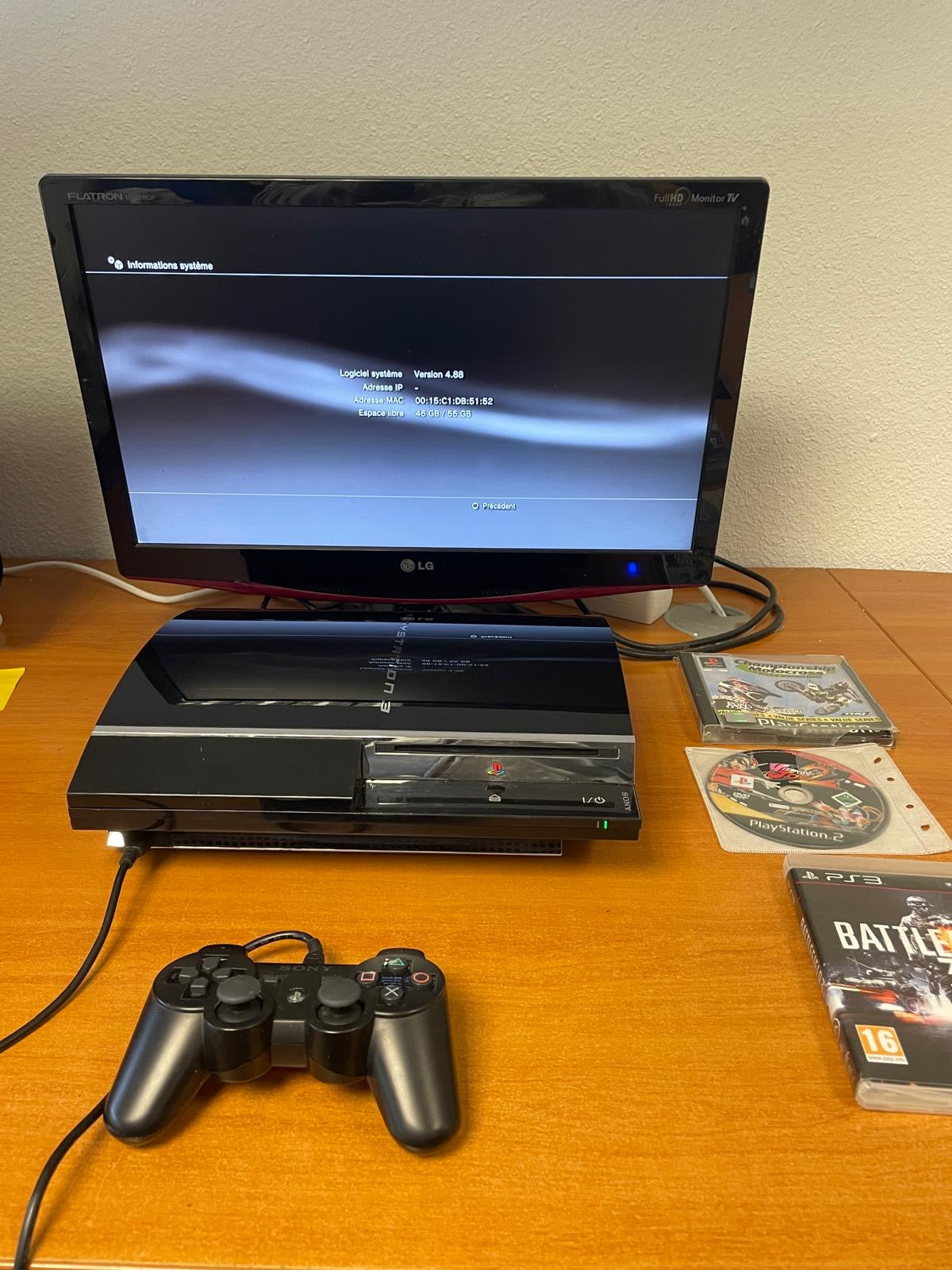 Console PS3 rétro-compatible