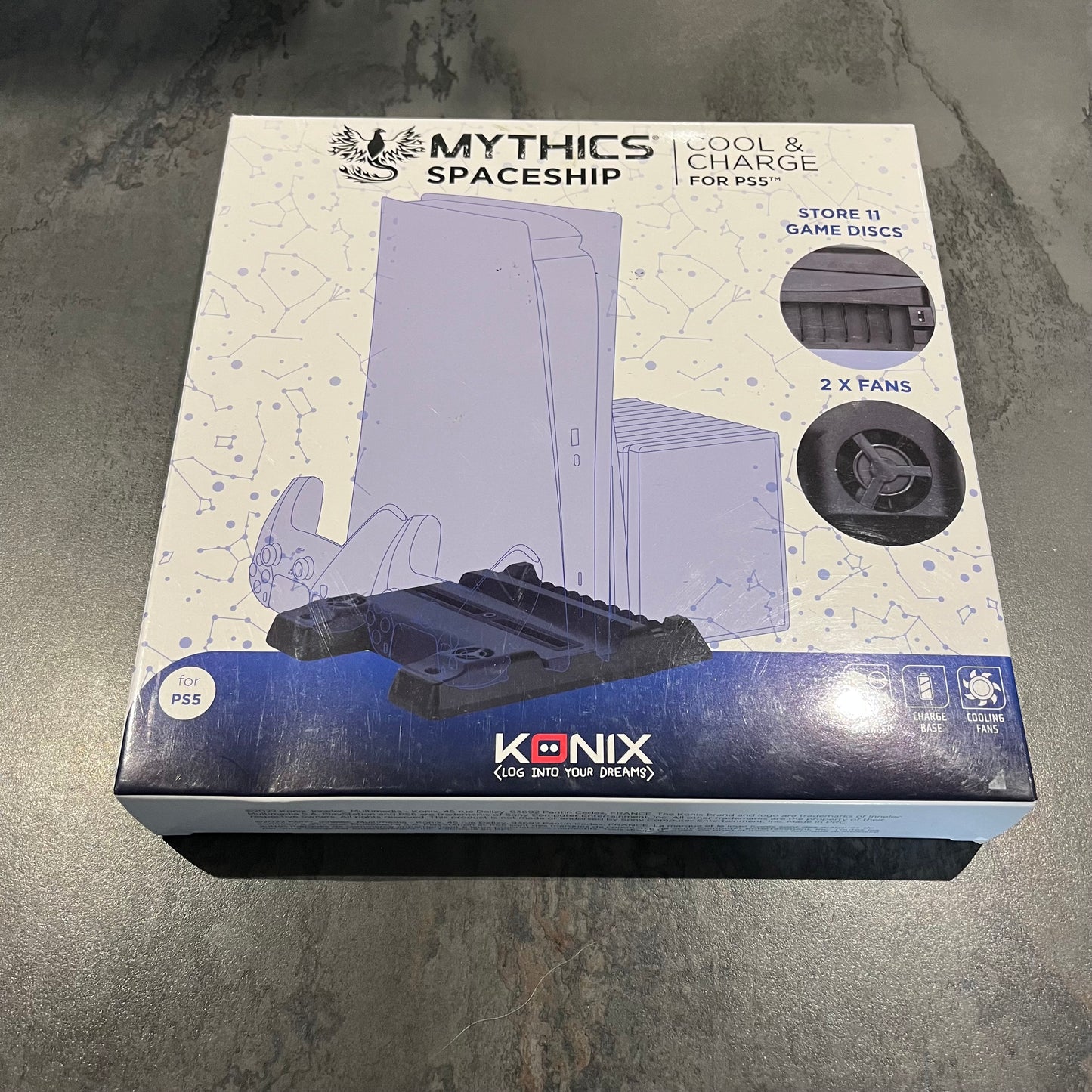 Support refroidissement PS5 Konix