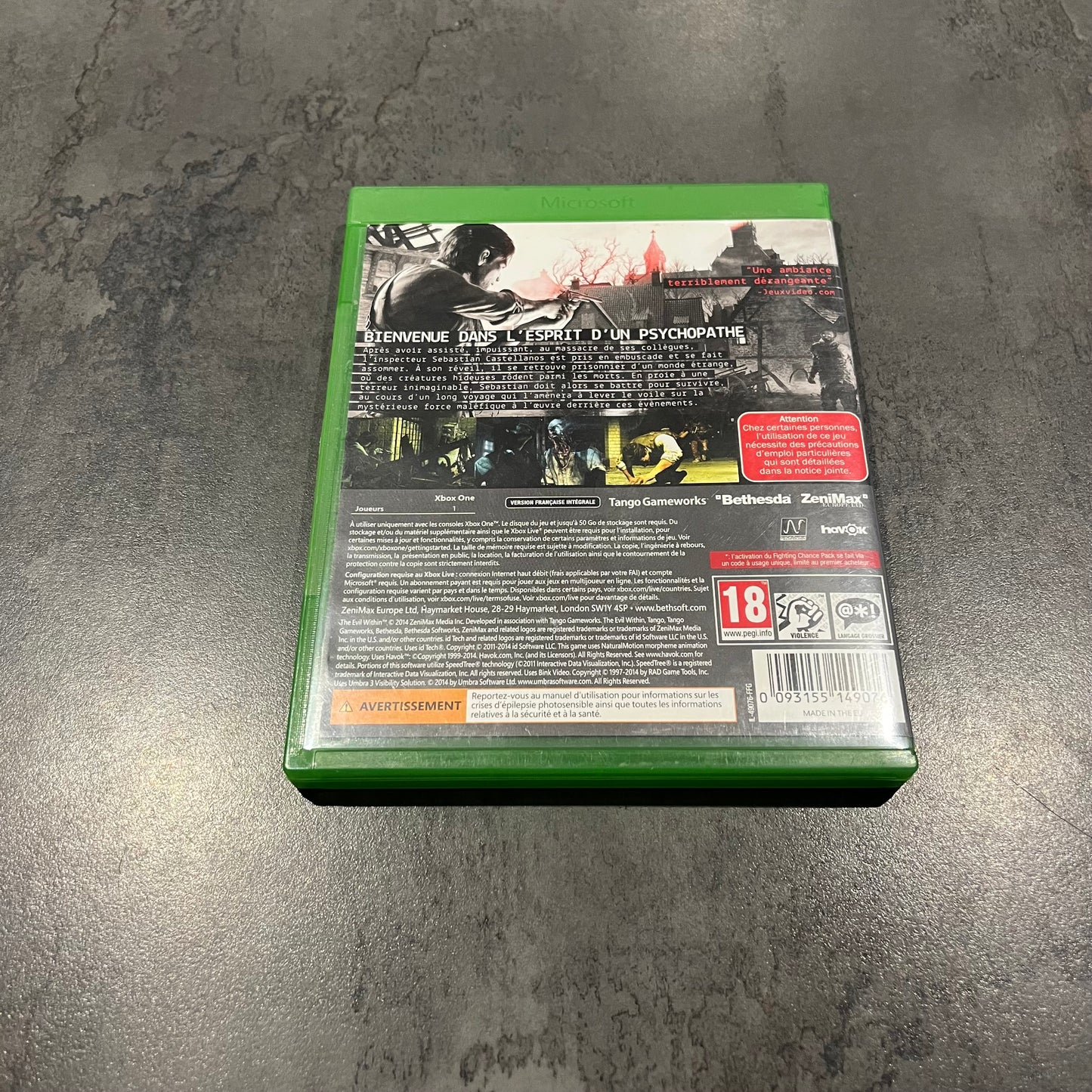 The Evil Within Xbox One