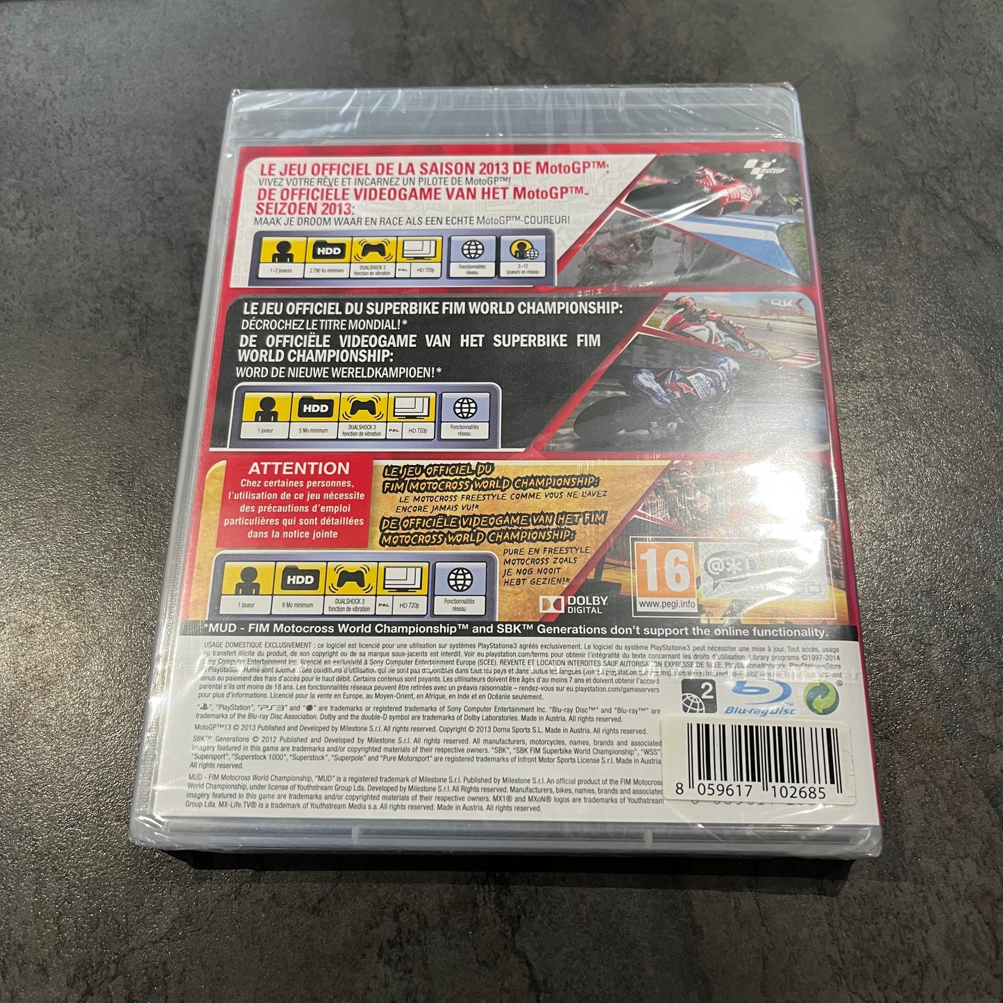 Motorbike Racing Pack MotoGP 13 PS3 neuf