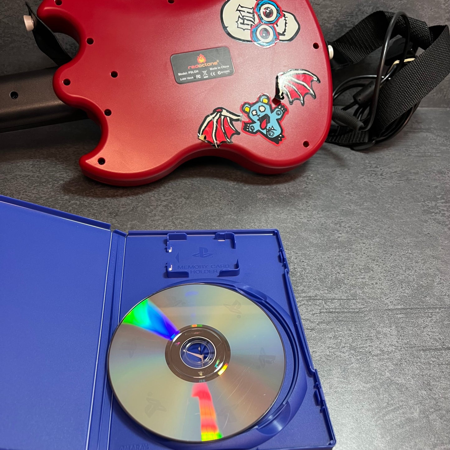 Guitar Hero II PS2 avec guitare