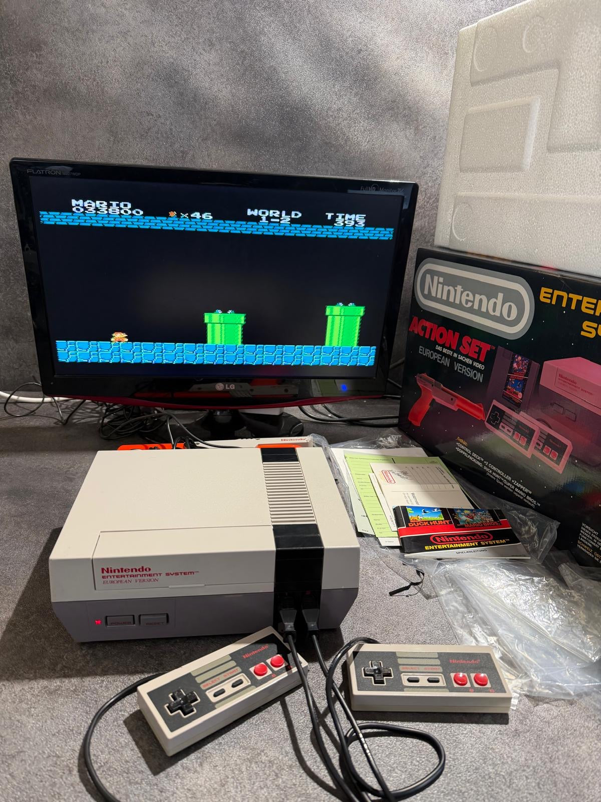 Console NES Action Set – European version