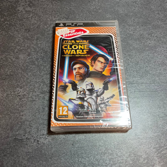 Star Wars The Clone Wars PSP neuf