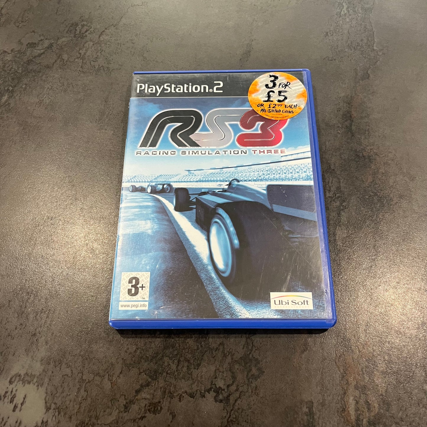 Racing Simulation 3 PS2 (Anglais/Italien)