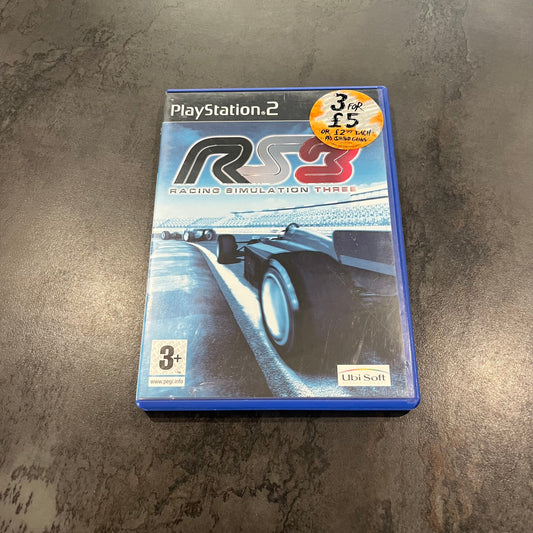 Racing Simulation 3 PS2 (Anglais/Italien)