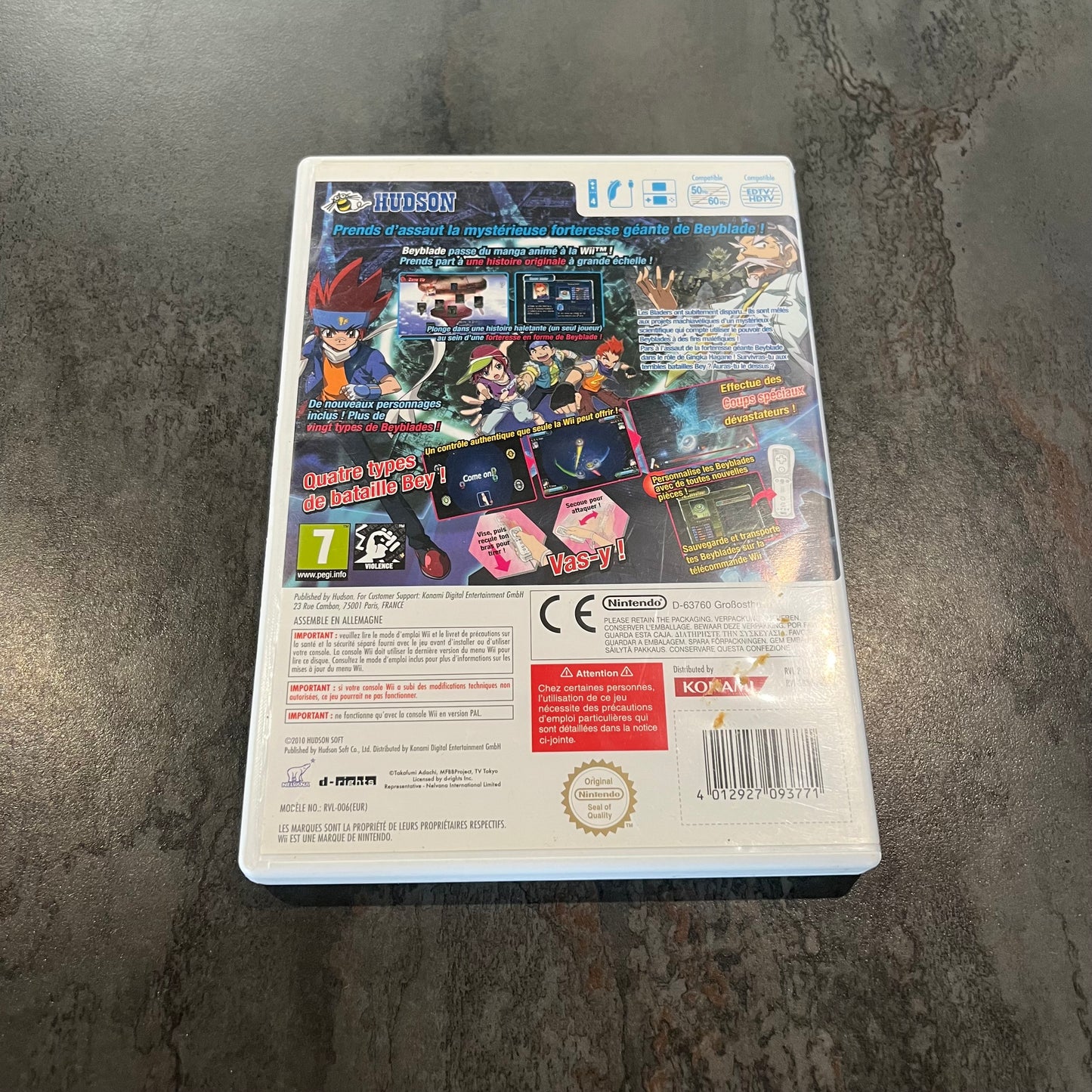 Beyblade Metal Fusion Counter Leone wii