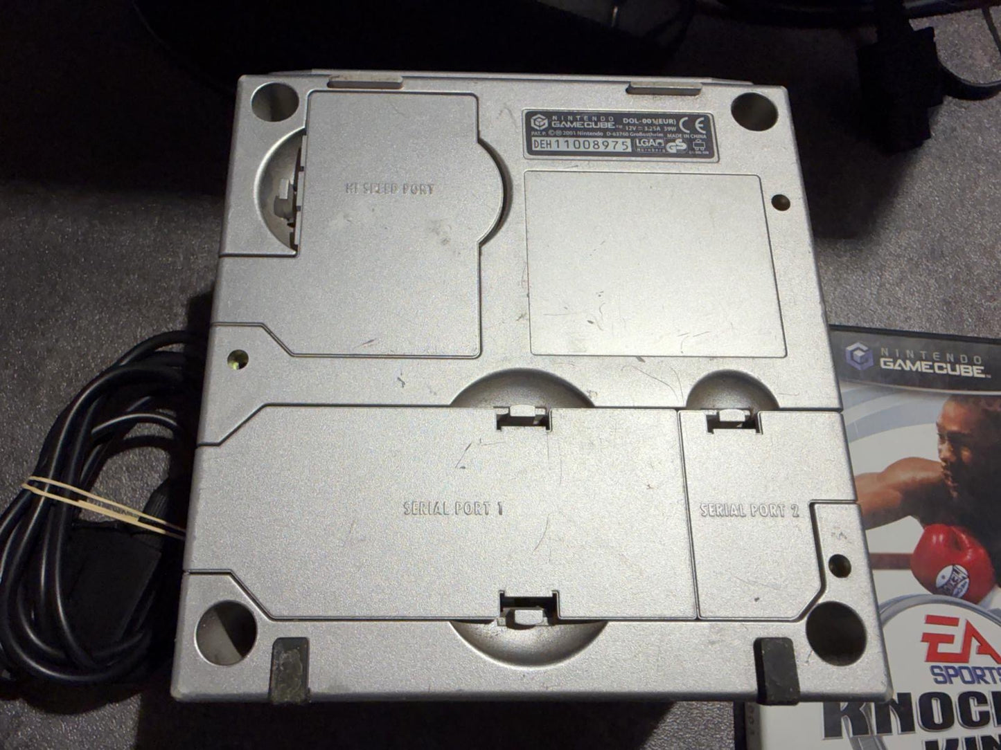 Console GameCube grise
