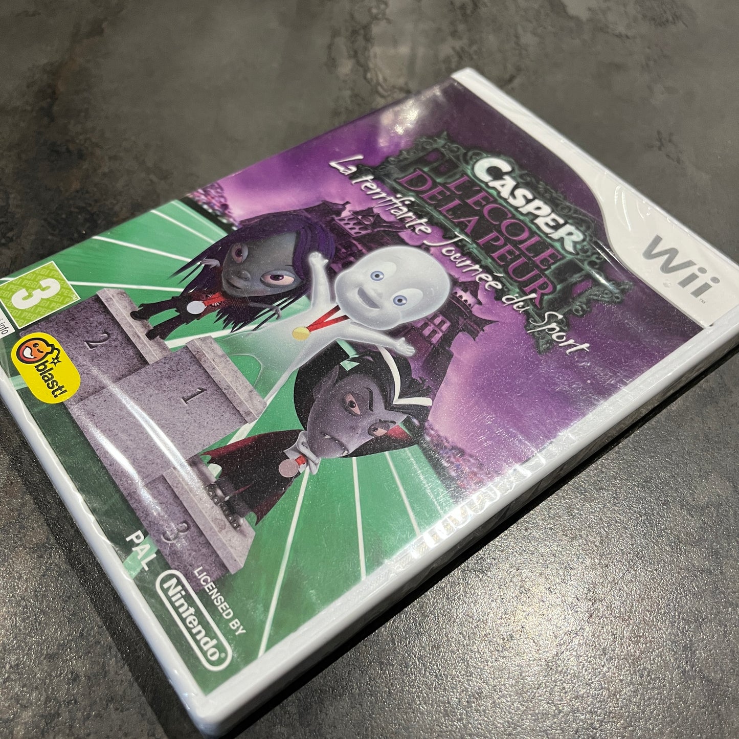 Casper L’École de la Peur La terrifiante Journée du Sport wii neuf