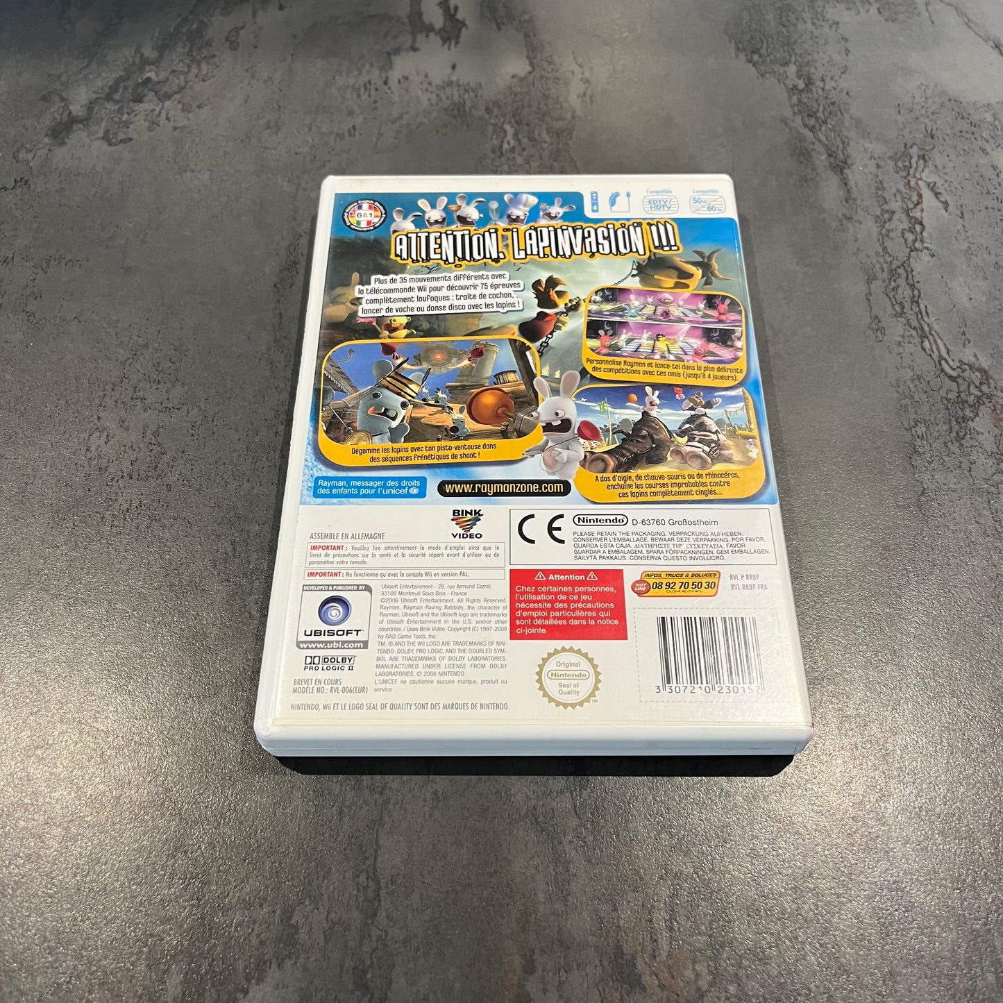 Rayman contre les Lapins Crétins wii