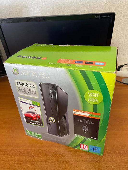 Console Xbox 360 250 GO + Kinect + boîte
