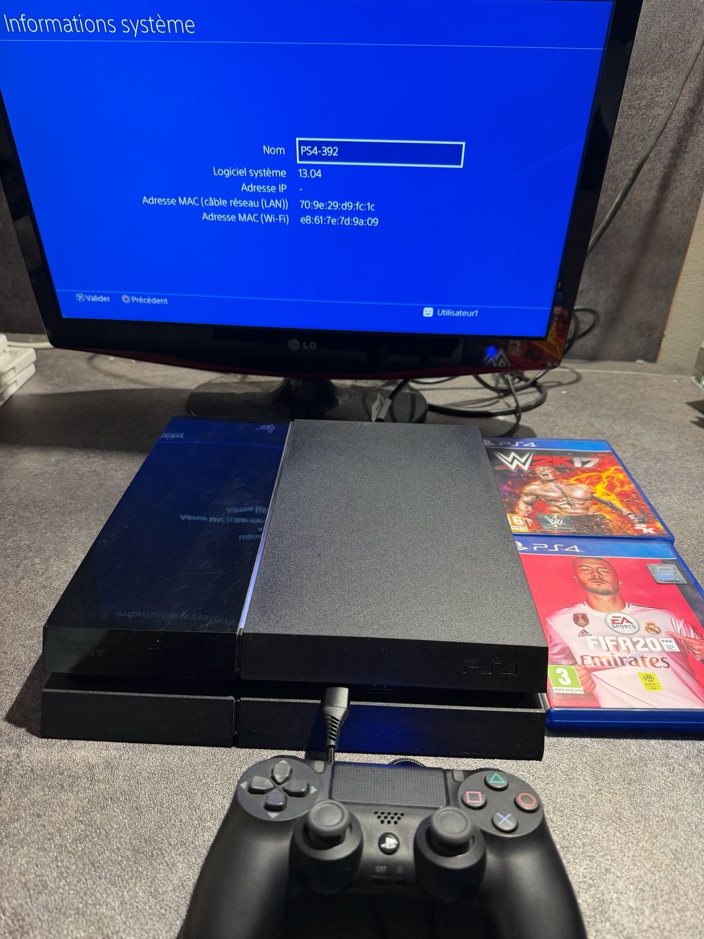Console ps4 500 GO