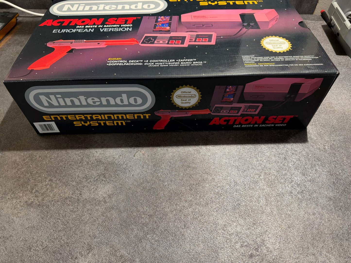 Console NES Action Set – European version