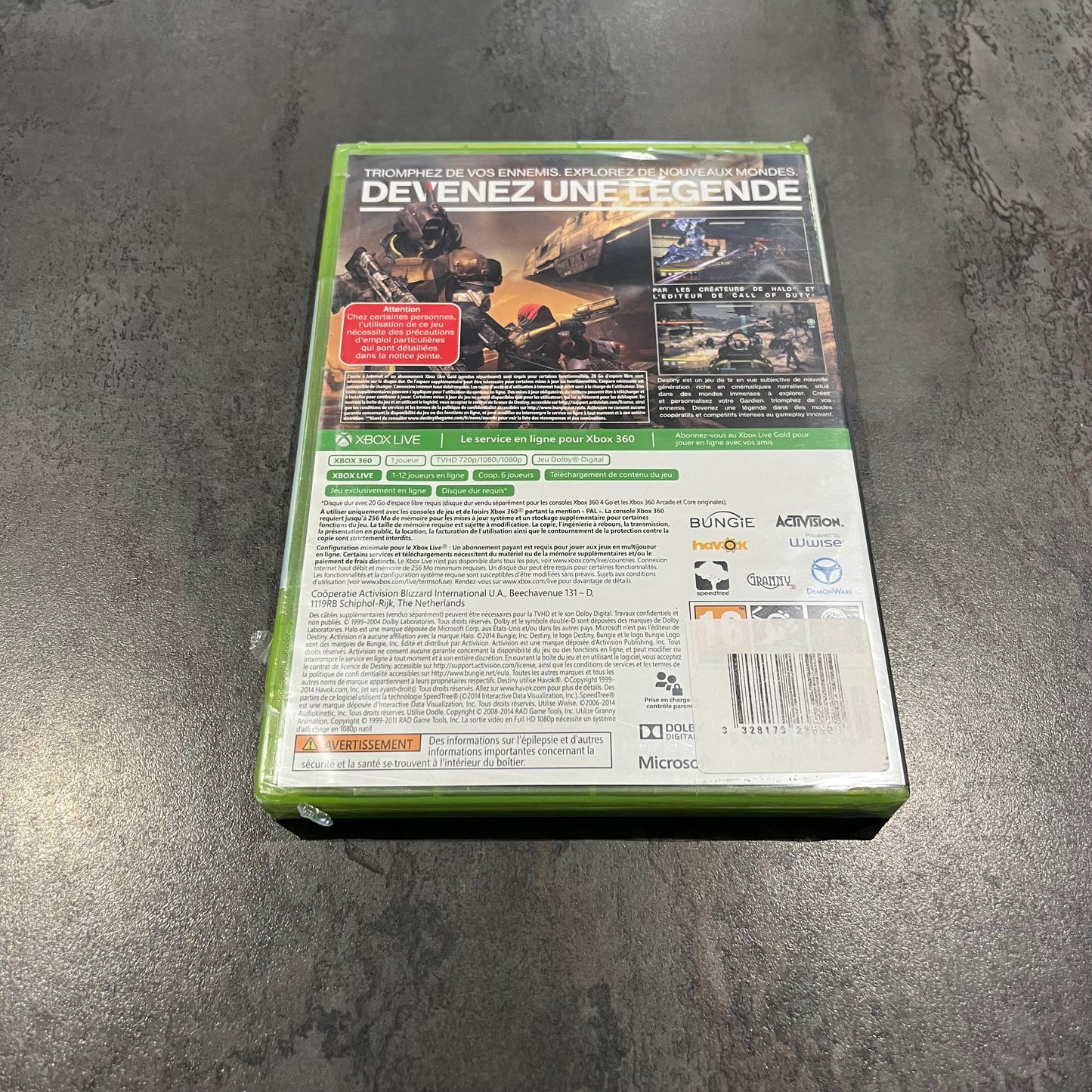 Destiny Xbox 360 neuf