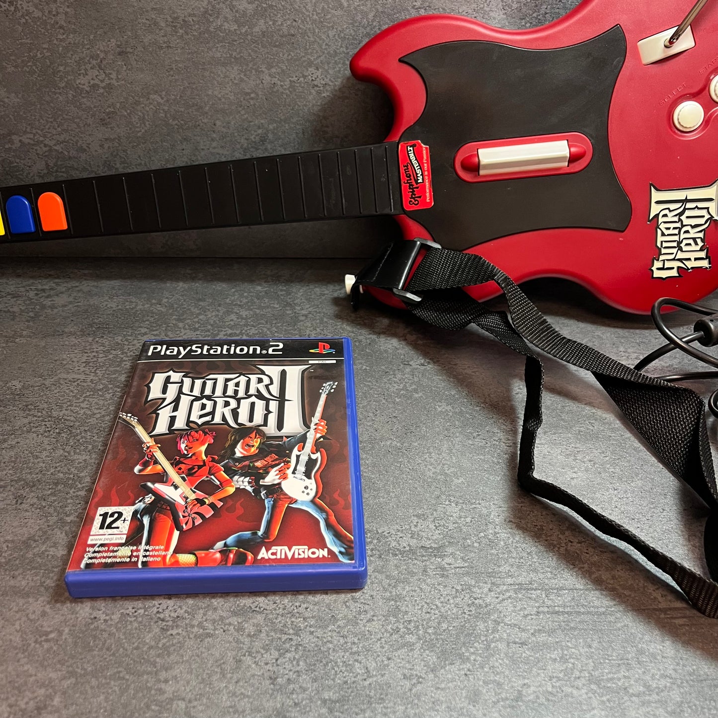 Guitar Hero II PS2 avec guitare