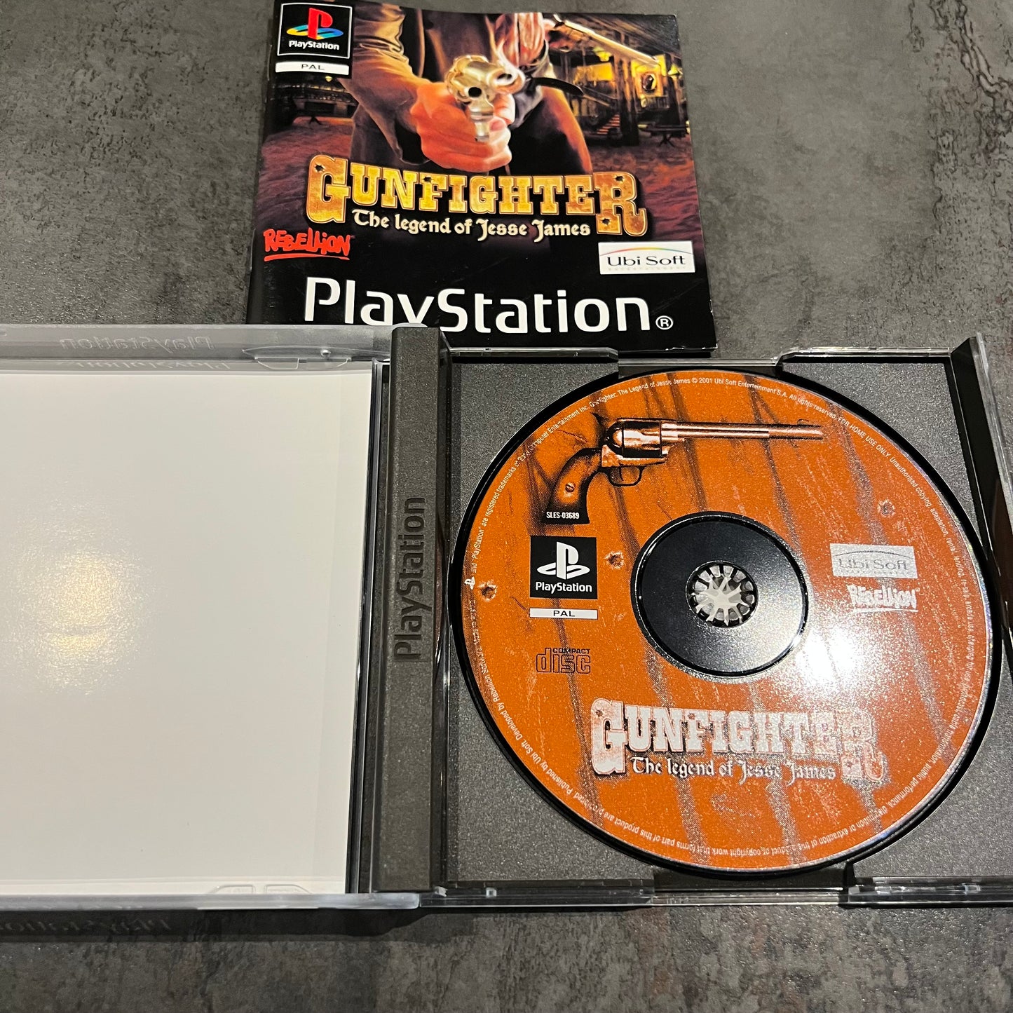 Gunfighter La légende de Jesse James PS1