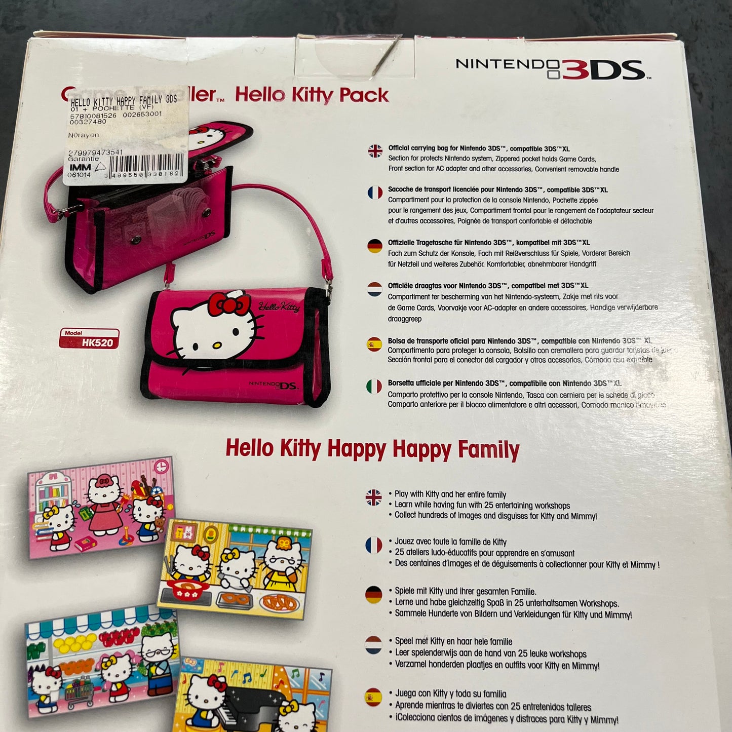 Hello Kitty Happy Happy Family Nintendo 3DS neuf