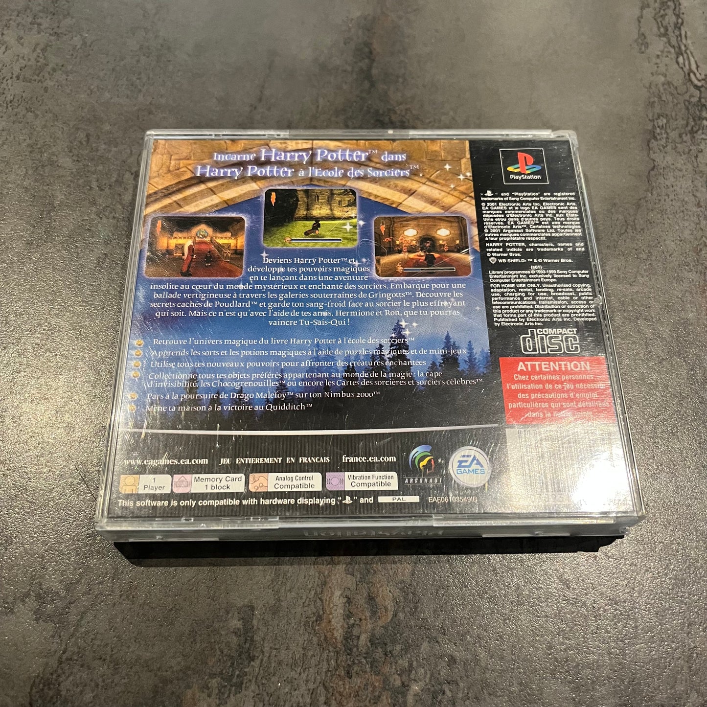 Harry Potter à l’École des Sorciers PS1
