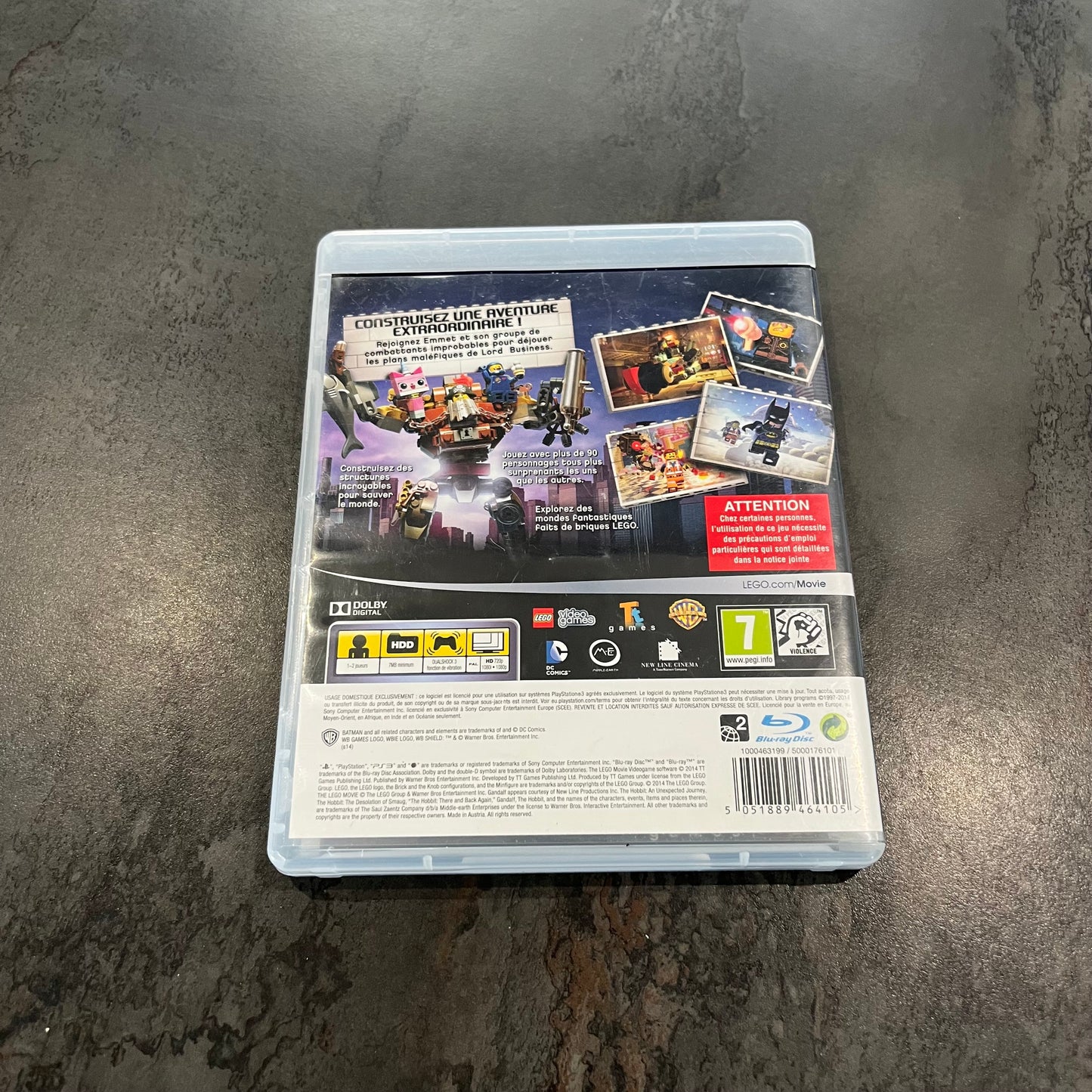 LEGO La Grande Aventure PS3