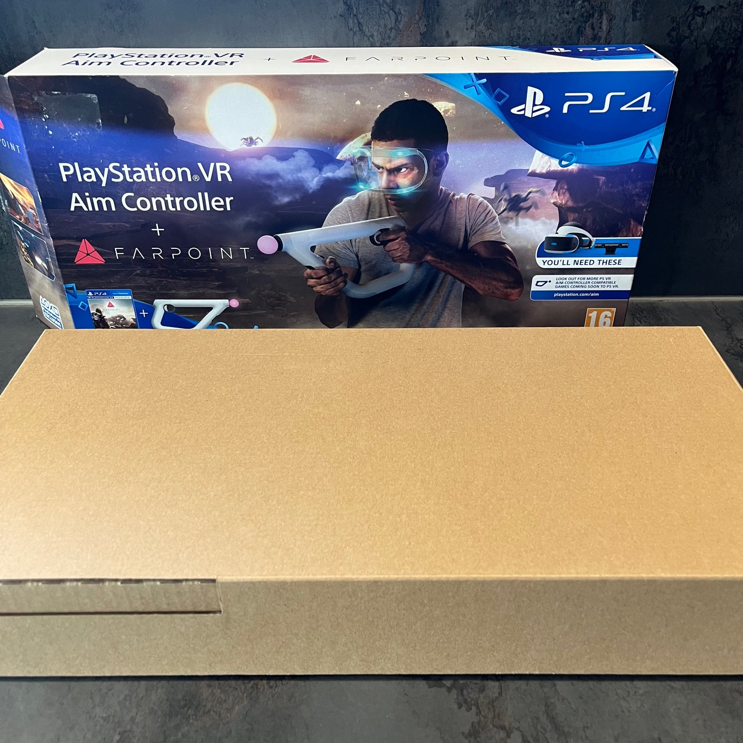 PlayStation VR Aim Controller + Farpoint PS4