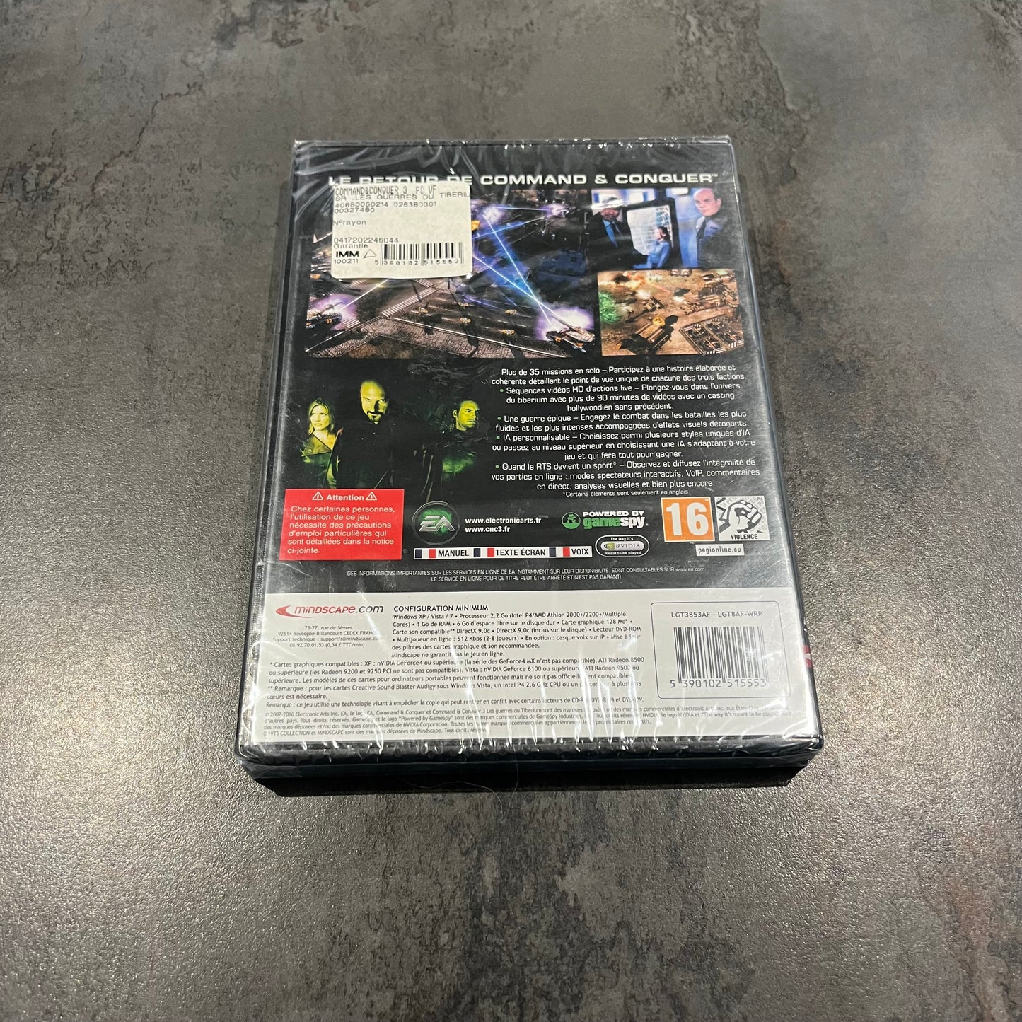 Command & Conquer 3 Les Guerres du Tiberium PC – neuf