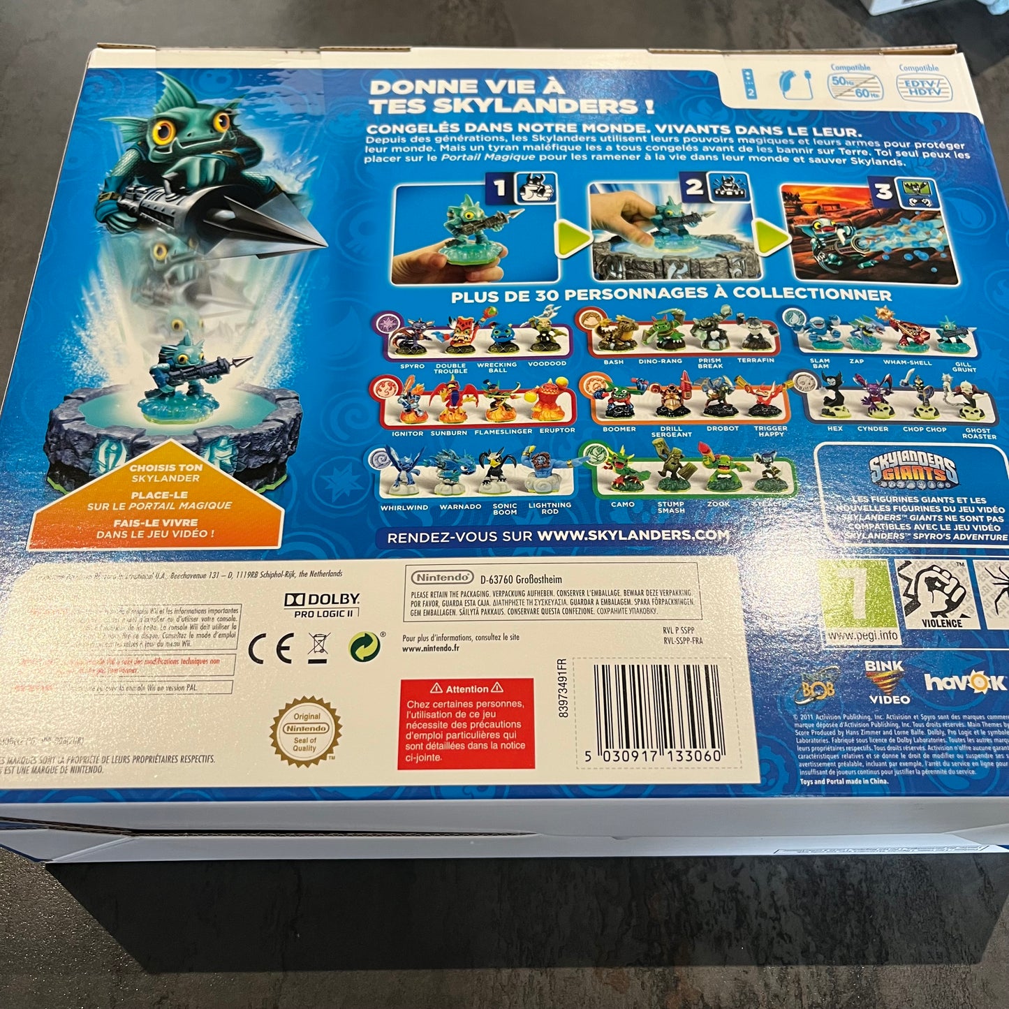Skylanders Spyro’s Adventure wii neuf
