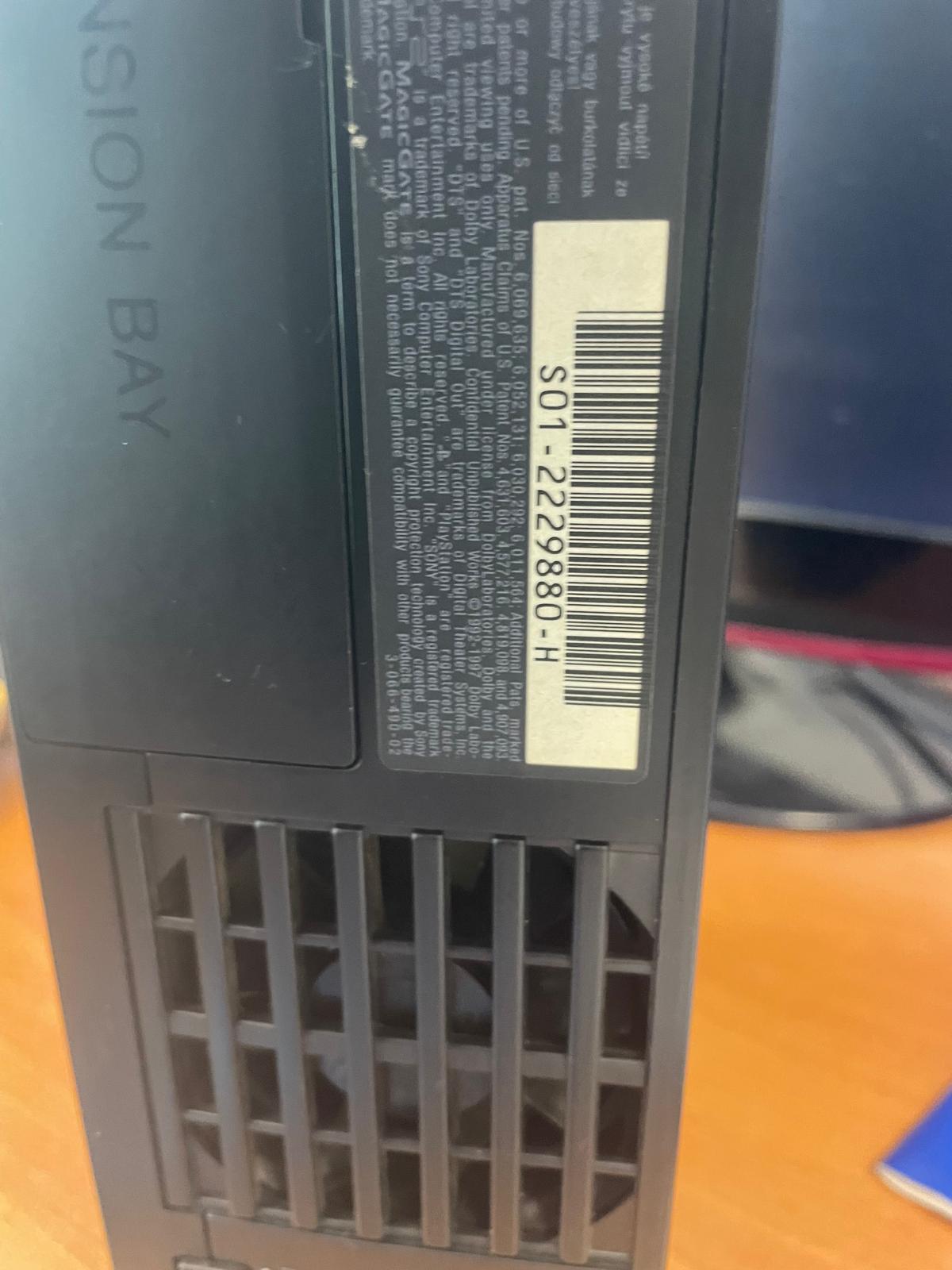 Console PS2 Fat en boîte