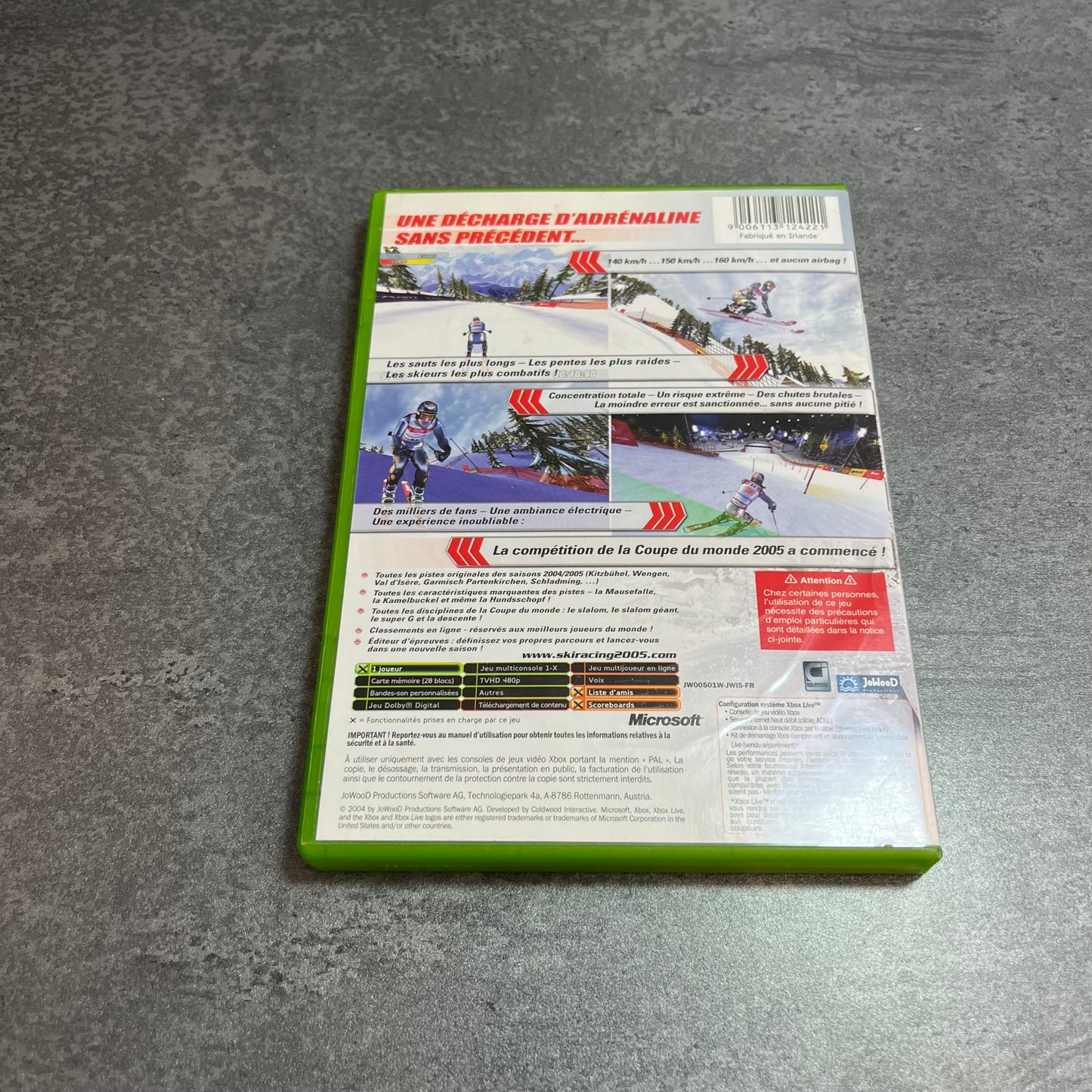 Ski Racing 2005 Xbox première génération