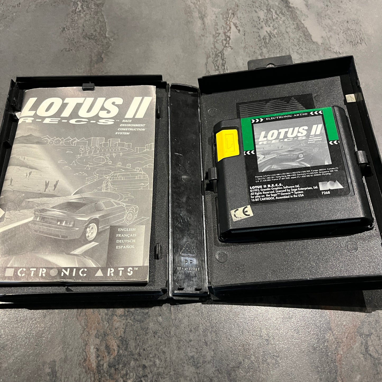 Lotus II R.E.C.S Mega Drive