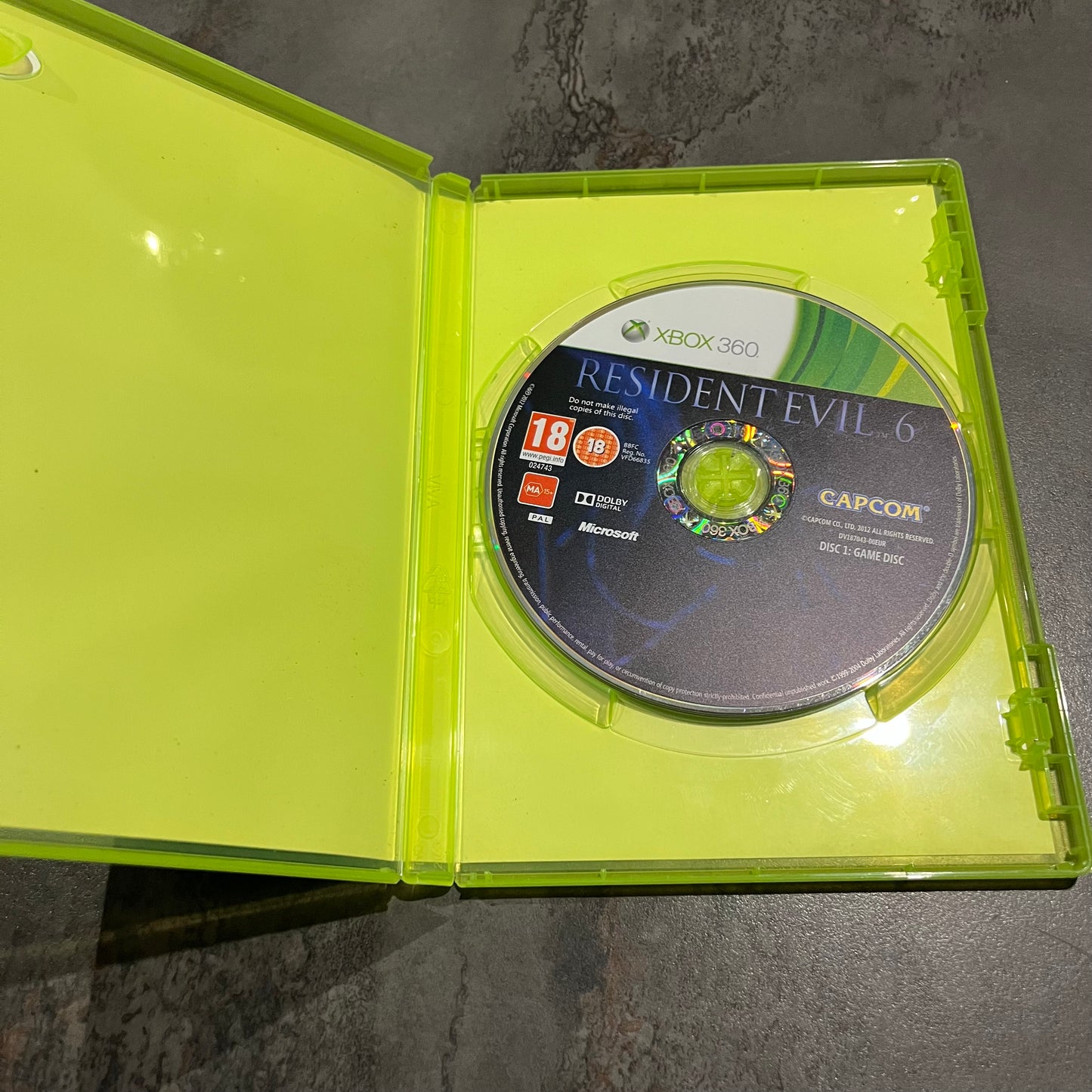Resident Evil 6 Xbox 360