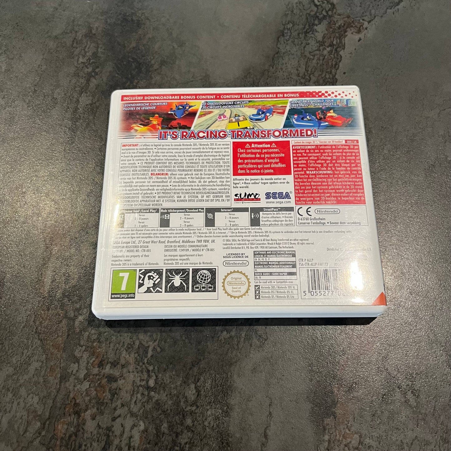 Sonic & All-Stars Racing Transformed 3DS
