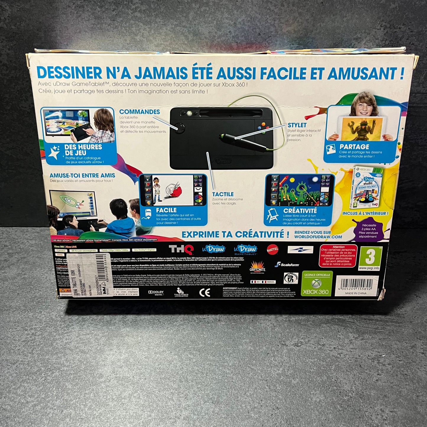 uDraw GameTablet Xbox 360 neuf