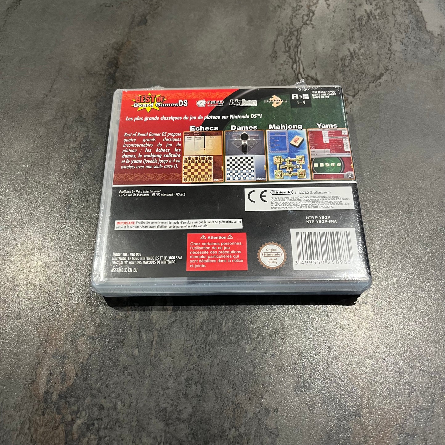 Best of Board Games DS neuf