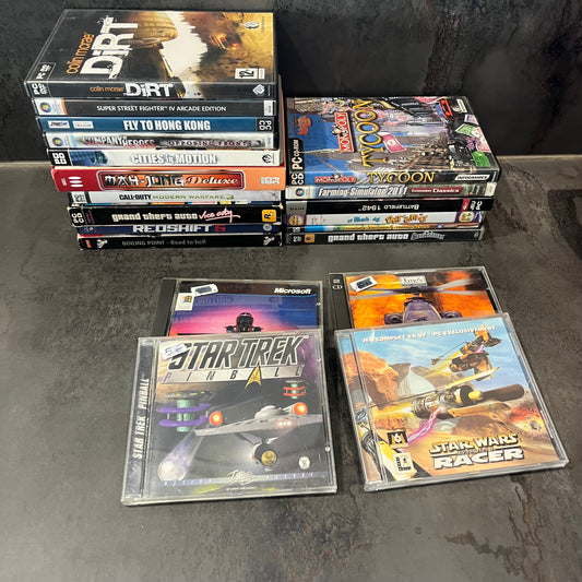 Lot jeux PC (20 jeux)